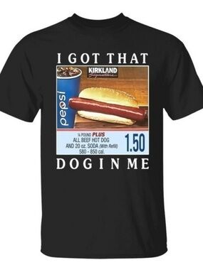 Costco Hot Dog Funny Meme Food Graphic Unisex T-Shirt